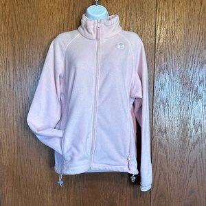 Women’s Ohio State Columbia Light Pink Full-Zip Fleece Jacket